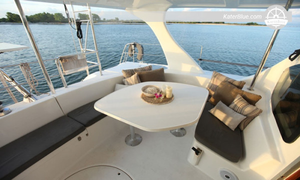 Crewed luxury catamaran day charter Serangan Bali