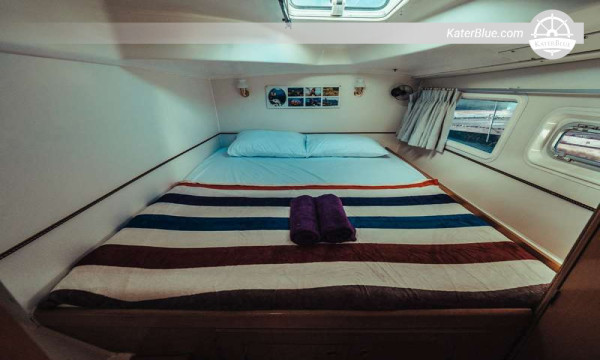 Catamaran Lagoon avec skipper au coucher du soleil à Nusa-Dua Bali