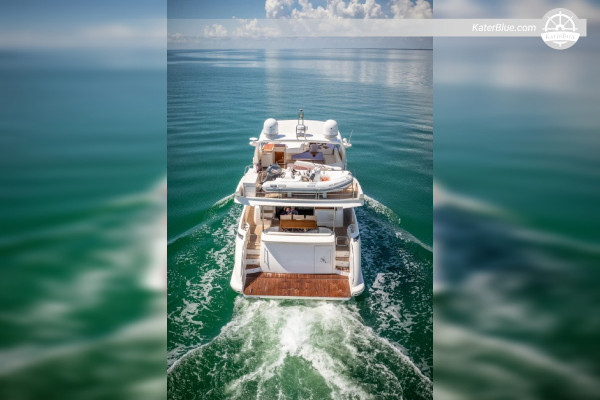 Azimut 70 luksusfartøj charter Brickell-Key USA