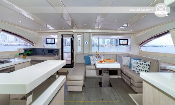 51ft catamaran sunset charter offer Cartagena Colombia