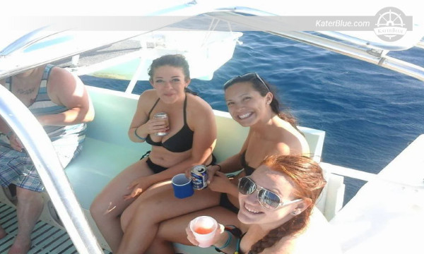 Katamaran solnedgangssejl 40-pax Utila-Roatan Honduras