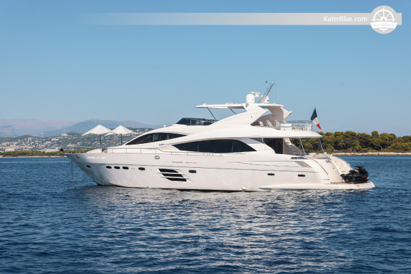 95 fods yacht med sejl til Sainte-Marguerite Cannes Frankrig