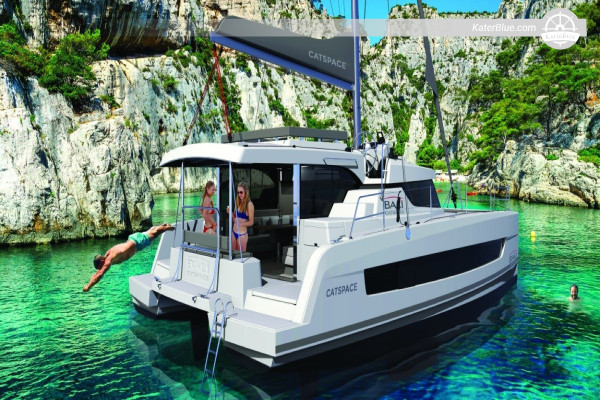 40ft catamaran bareboat day charter offer La-Paz Mexico