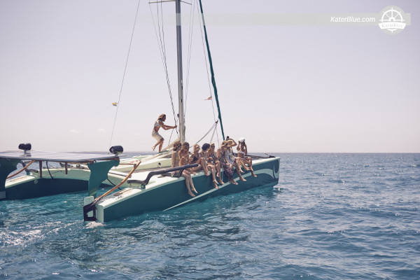 Local Build catamaran 12-pax day charter Marbella Spain