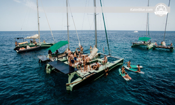 Skippered catamaran day charter offer Pedregalejo Spain