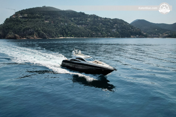 Sunseeker yacht day charter Theoule-sur-Mer France