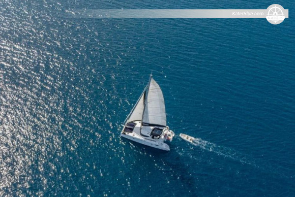 Lagoon catamaran overnight sailing cruise Fethiye Turkey