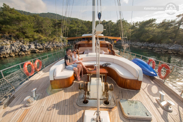 Traditional gulet weekly charter Bodrum Turkey