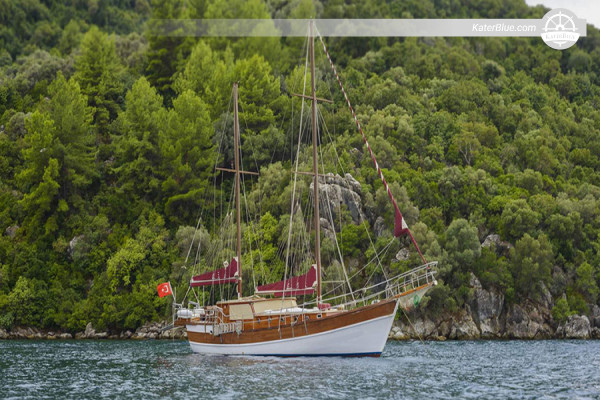 21mt gulet offer overnight sailing cruise Marmaris Turkey