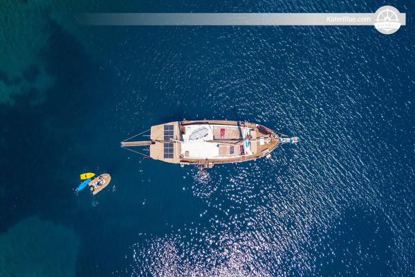 16-pax weekly gulet vacation Sedir-Island-Bodrum Turkey