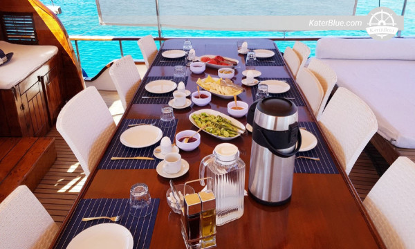 Wooden gulet crewed charter English-Harbor-Bodrum Turkey