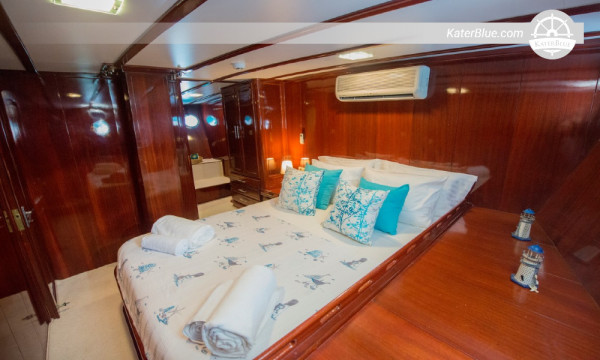 6-cabins luxury gulet cruise Pabucburnu Bodrum Turkey