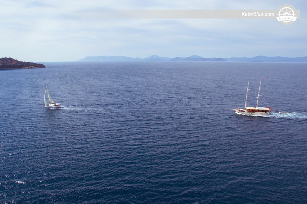 26m gulet weekly overnight voyage Kargili-Bay Bodrum Turkey