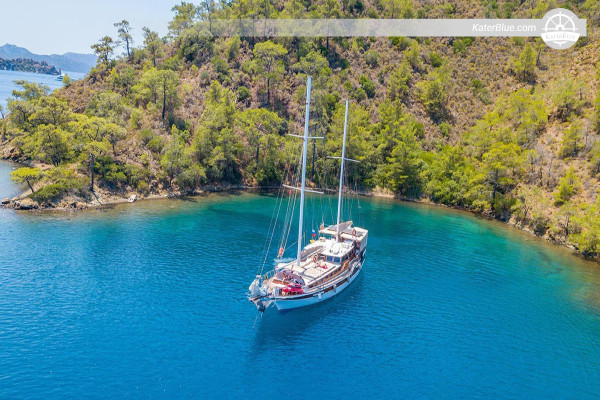 24mt gulet overnight charter Orak-Island-Bodrum Turkey