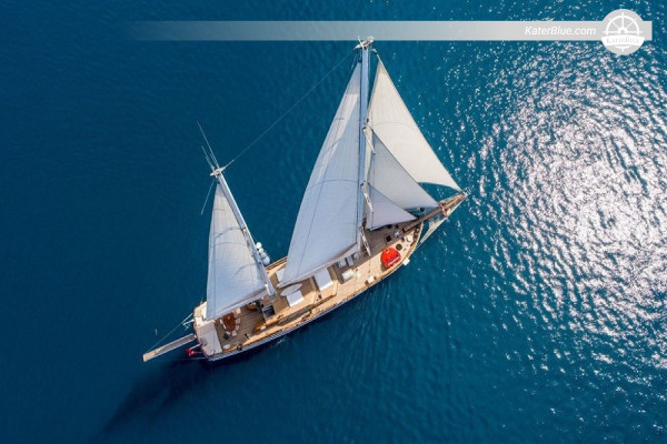 34m ultra luxury gulet overnight charter Gokova-Bay Turkey