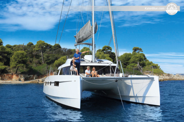 Nautitech 45ft catamaran skippered charter Fethiye Turkey