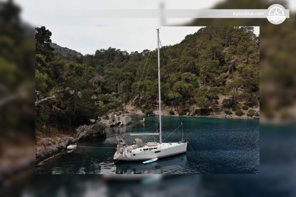 Ugentlig sejlads med skipper i Yassicalar i Gocek, Tyrkiet