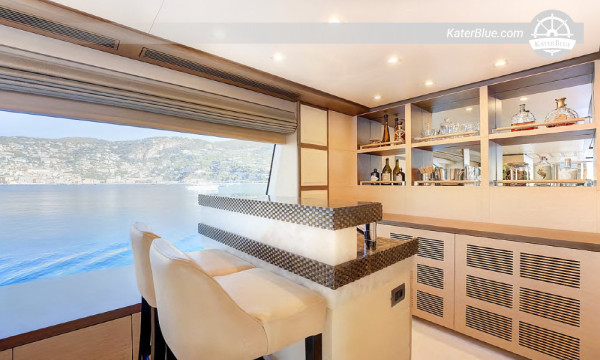 Weekly 5-Cabins Luxury Benetti Yacht Charter Antibes, France