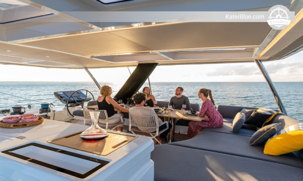 Weekly Crewed Lagoon Catamaran Charter Antibes, France