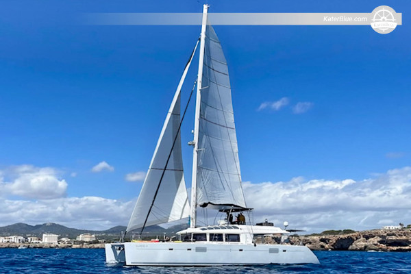Unvergesslicher Tagescharter mit Crew in der Lagoon 560 bei Antibes, Frankreich