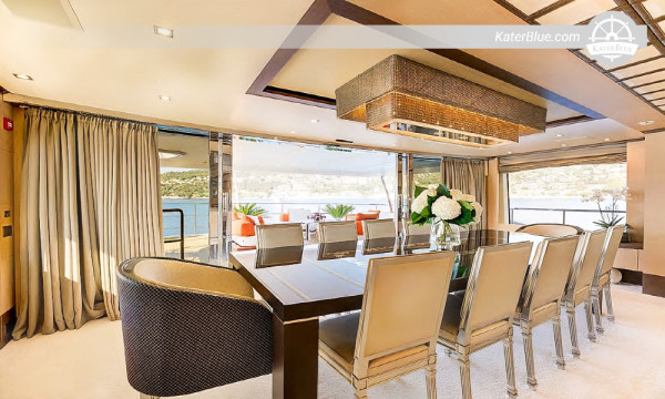 Weekly 5-Cabins Luxury Benetti Yacht Charter Antibes, France