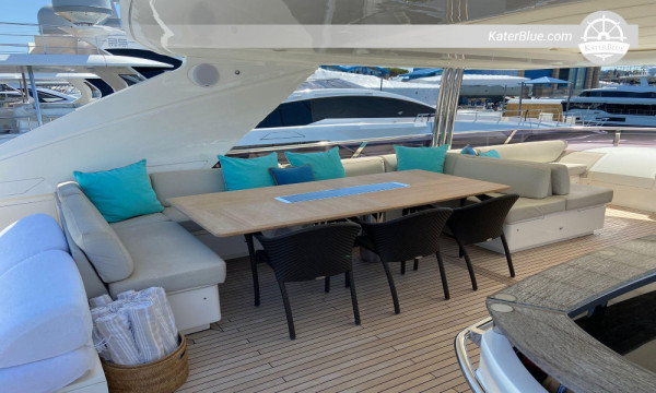 Princess 98ft Weekly Luxury Yacht Charter Antibes, France