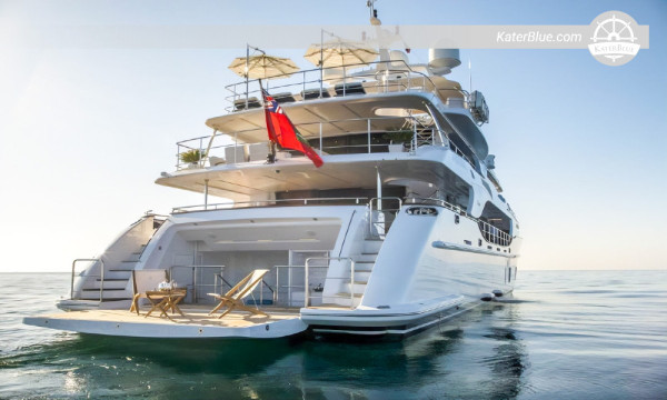 Weekly 5-Cabins Luxury Benetti Yacht Charter Antibes, France