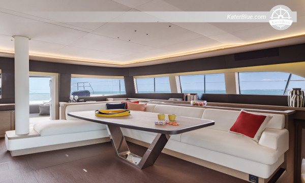 Weekly Crewed Lagoon Catamaran Charter Antibes, France