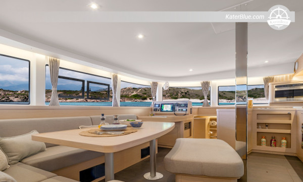 Deluxe 12m catamaran bareboat excursion La Spezia Italy