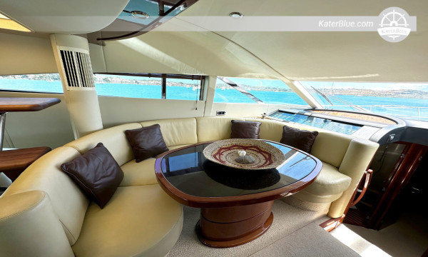 Luksus 12-personers Fairline 58 Yacht Day Charter Porto Cheli, Grækenland