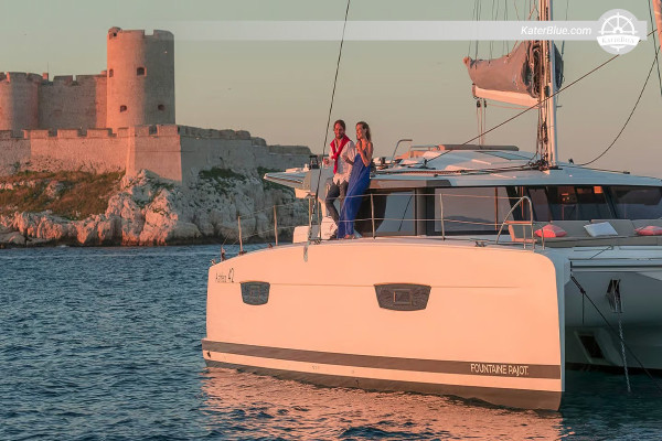 Weekly Egadi Islands catamaran charter Sicily, Italy