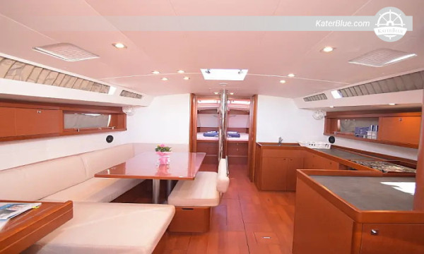 Sailing yacht weekly sailing west coast Sardinia, Italy