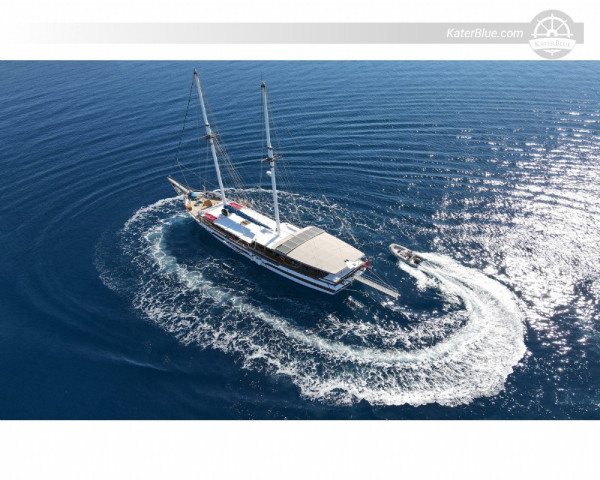 Vendita di caicco di 30 metri con 7 cabine a Bodrum, Turchia.