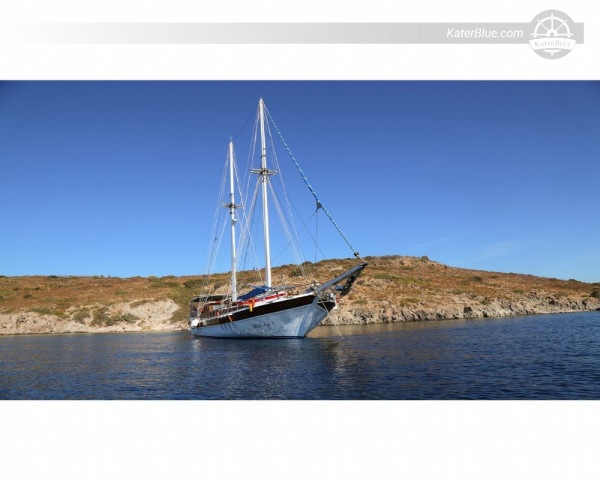 Vendita di caicco di 30 metri con 7 cabine a Bodrum, Turchia.