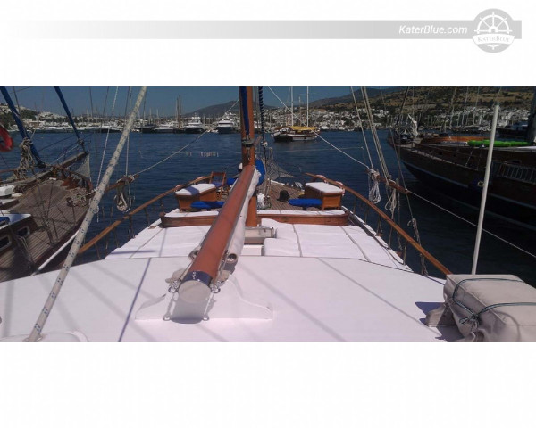 Calet classico di 20 metri, perfettamente funzionante, in vendita a Bodrum, Turchia.