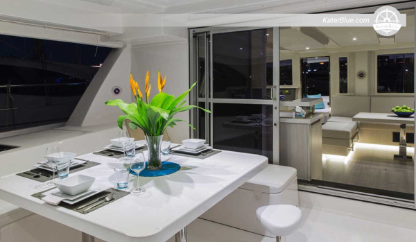 3 Cabins, 51ft Leopard Power Catamaran Overnight Charter Phuket, Thailand