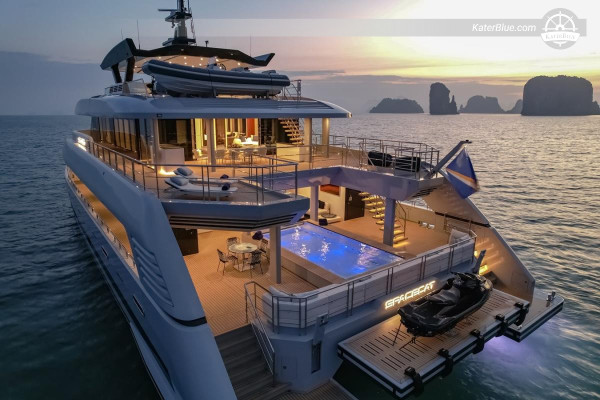Luxury 35m Catamaran Weekly Charter Phuket, Thailand