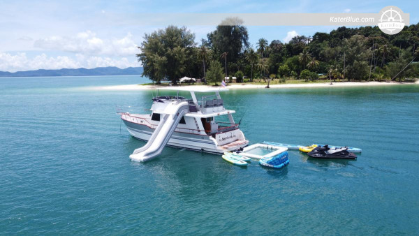 Overnight Charter 53ft Grand Banks Yacht Phuket, Thailand