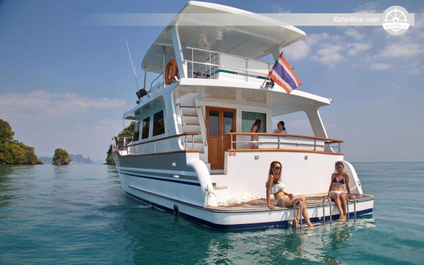 Overnight Charter 53ft Grand Banks Yacht Phuket, Thailand