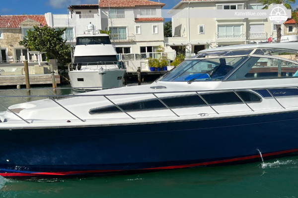 Location de yacht privé de 8 heures - Chris-Craft 43, de Marina Cap Cana à l'île de Saona