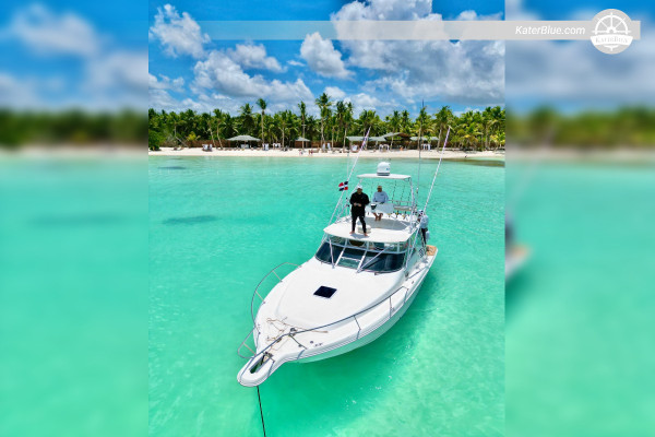 8-Hour Private Yacht Charter - Searay 52, Marina Cap Cana to Bavaro Lagoon