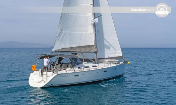 Weekly Bareboat Sailing Charter - Lefkas, Ithaca, Cephalonia, Zakynthos & Skorpios on Oceanis 393 (Ionian Islands, Greece)