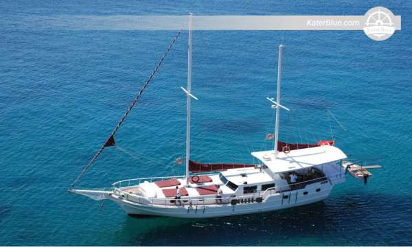 Týdenní skippered Gulet Charter Antalya - Kekova - Antalya