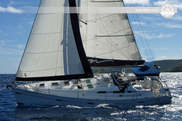 Weekly Bareboat Sailing Charter - Lefkas, Kefalonia, Zakynthos, Peloponnese & Kythira on Oceanis 393 (Ionian & Peloponnese, Greece)