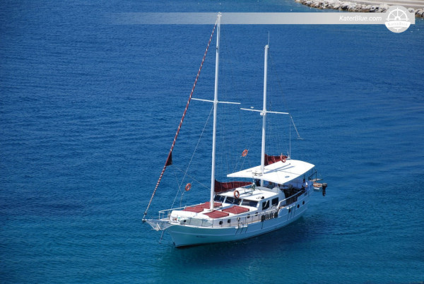 Týdenní skippered Gulet Charter Antalya - Kekova - Antalya