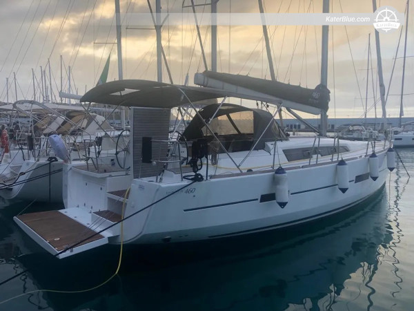 Vendita di yacht a vela usato Dufour 460 GL 3 Cabin del 2019 a Capo d'Orlando, Italia.