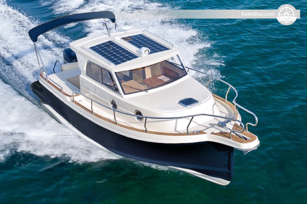 Two-Week Adriatic Bareboat Sailing Charter from Pula to Lošinj, Kornati, Zadar, Silba & More - Leidi 660 Motor Boat