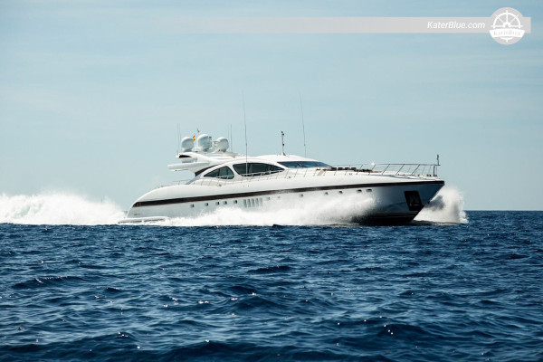 Overmarine 2007 Mangusta 130 Luxury yacht for sale in Antibes France