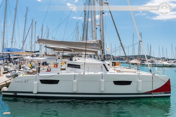 Catamarano Fountaine Pajot Saona 47 del 2018 in vendita Trogir Croazia