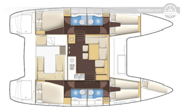 Catamarano Lagoon 400S2 del 2016 in vendita a Trogir Croazia